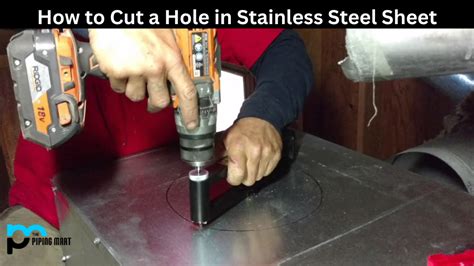 how to punch rectrangle hole in metal chassie|cutting sheet metal holes.